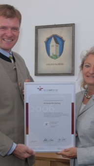 Oberhaching ist zertifizierter familienfreundlicher Arbeitgeber
